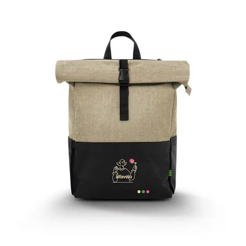 Sac à dos vélo éco-responsable en rPET - Personnalisable