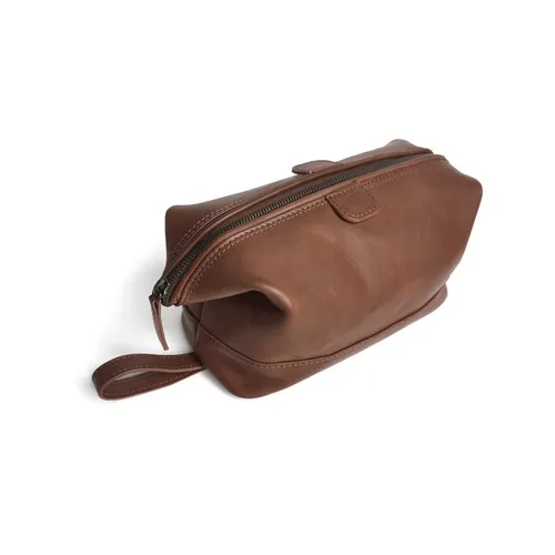 Trousse de Toilette Cuir Premium Personnalisable - Style Médecin