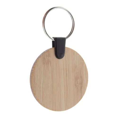 porte-clés en bambou rond Bambry