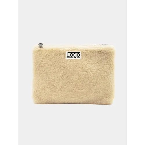 Pochette Zippée Colette M Sherpa - Coton GOTS & Polyester Recyclé