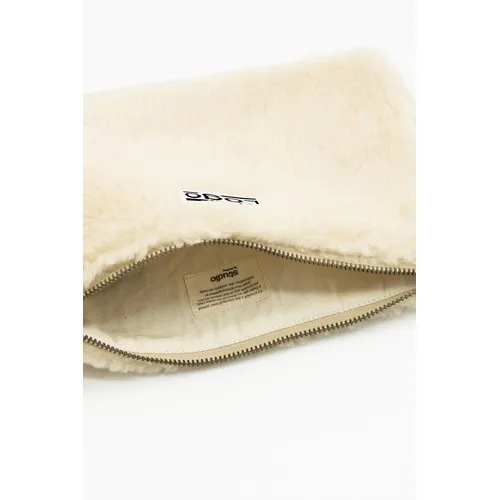 Pochette Zippée Colette M Sherpa - Coton GOTS & Polyester Recyclé