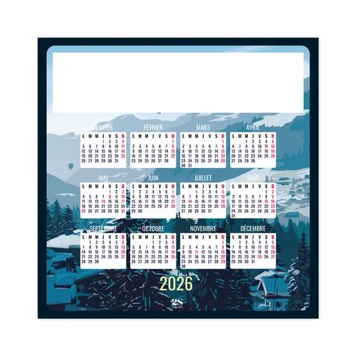 MAG GRAPHIC 2026 - MINI MAGNET 140 x 140 mm - QUADRI