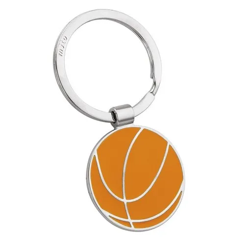 Porte-clés Basket Métal Chromé Personnalisable