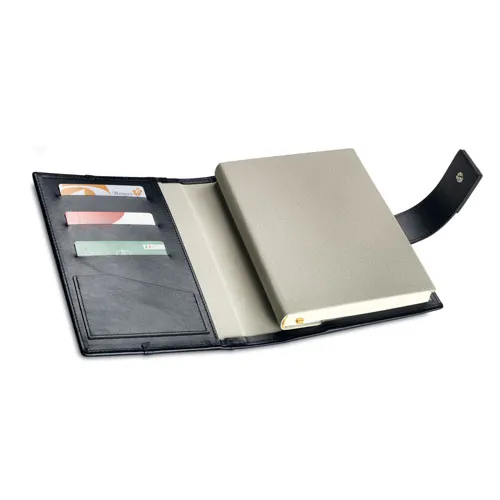 Agenda A5 en Cuir avec Pages Extractibles - Personnalisable