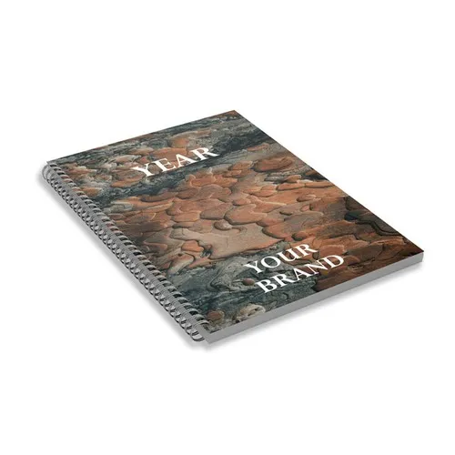 A5 SPIRALE HEBDOMADAIRE COUVERTURE PP PERSONNALISABLE