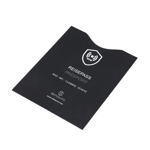 Étui Passeport Anti-RFID Personnalisable - Protection Sécurisée