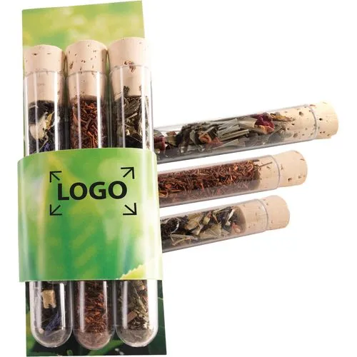 Coffret Trio Thés Mocktail Personnalisable - Cadeau Client Original