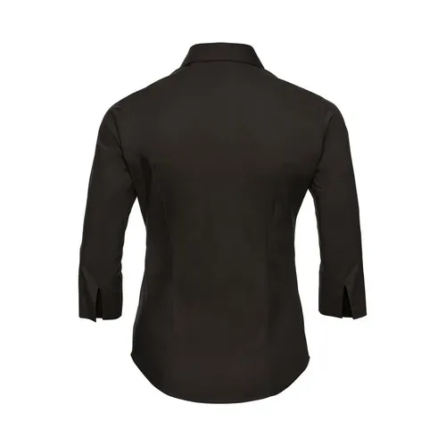 Ladies' 3/4 Sleeve Easy Care Fitted Shirt