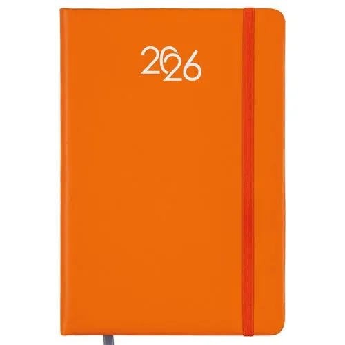 Agenda Journalier 2026 Personnalisable Couverture Rigide PU