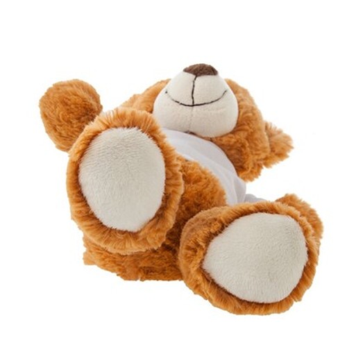Ours en Peluche Personnalisable avec T-shirt - Malcolm 18,5 cm