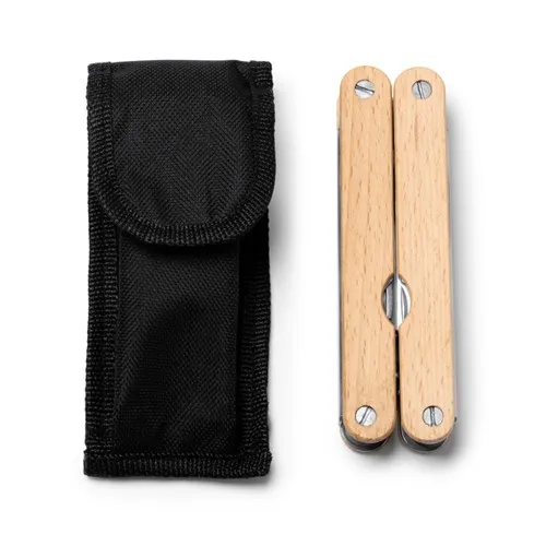 Multi-outils bambou 6 fonctions personnalisable - Cadeau entreprise