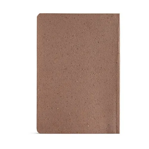 Carnet Doyle couverture en marc de café, 196p 80g/m²