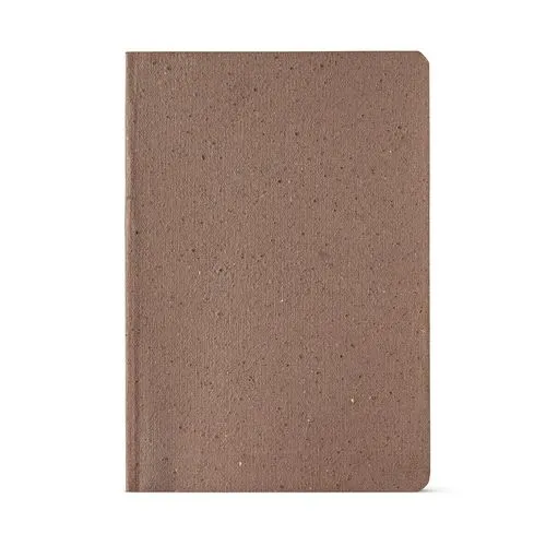 Carnet Doyle couverture en marc de café, 196p 80g/m²