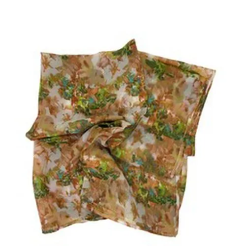 Foulard en Soie Naturelle Personnalisé 70x70 cm - Cadeau Prestige