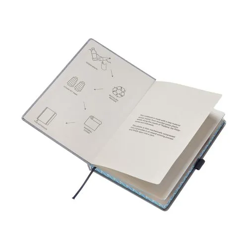 Carnets Reliure Plastique Recyclé Océan - Éco-responsables