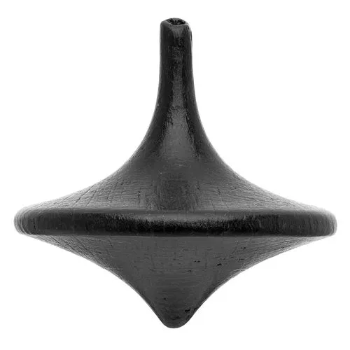 Toupie en bois de hêtre personnalisable - Objet publicitaire durable