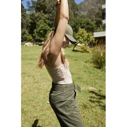 Casquette 6 pans en toile de coton biologique EarthAware®