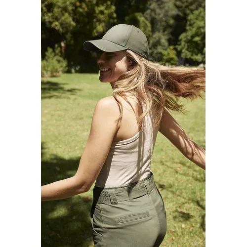 Casquette 6 pans en toile de coton biologique EarthAware®