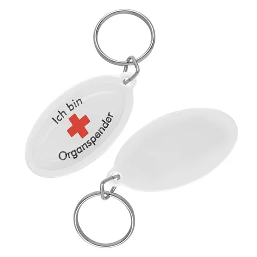 Porte-clés Donneur d'Organes Personnalisable - Sensibilisation