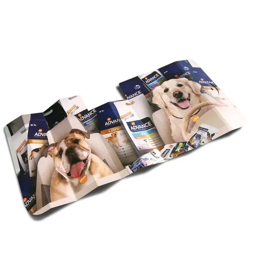 Éventail publicitaire pliable personnalisable avec pochette textile