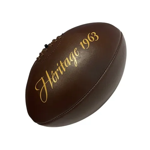 Ballon de rugby vintage