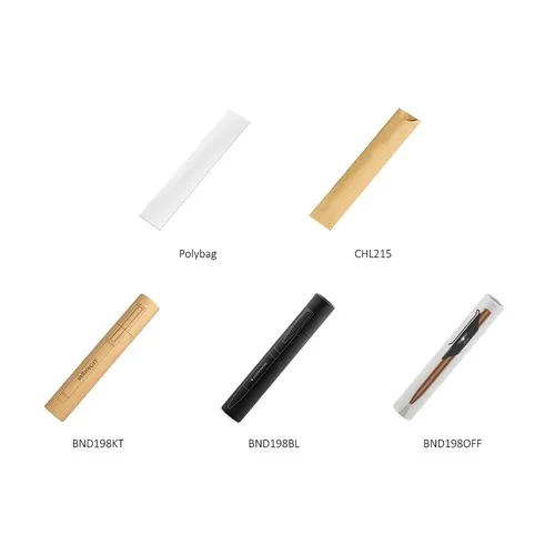 Stylo à bille en acier inoxydable noir