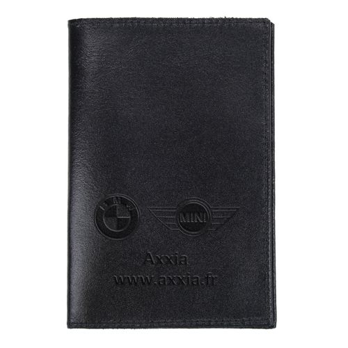 Étui Carte Grise Simili Cuir Personnalisable - Fabrication Française