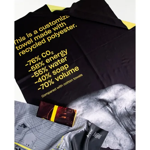 Serviette en microfibre en impression numérique