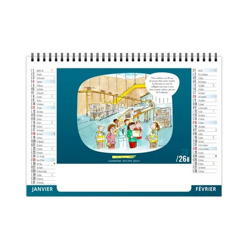 CHEVALET STANDARD 7F - COMIQUE 2026 - QUADRI