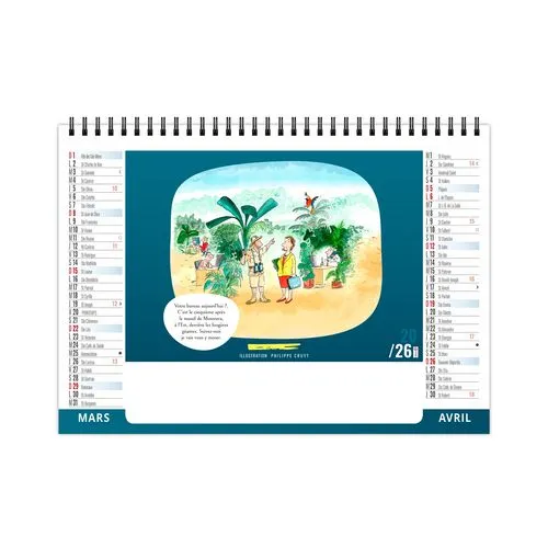 CHEVALET STANDARD 7F - COMIQUE 2026 - QUADRI