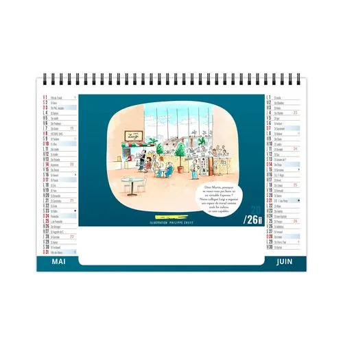 CHEVALET STANDARD 7F - COMIQUE 2026 - QUADRI