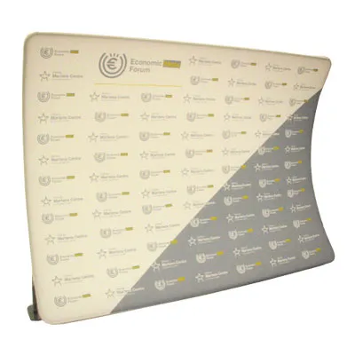 Mur d'Image Publicitaire en Aluminium - Toile Polyester Personnalisée