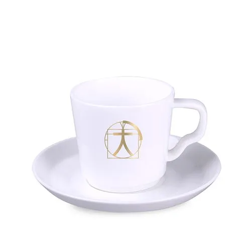 Set Tasse et Sous-Tasse Personnalisable pour Café Allongé