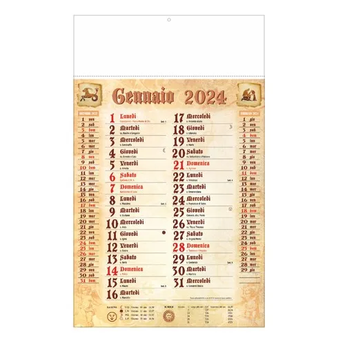 Calendrier Trimestriel Mural Personnalisable - Format 28,8x47 cm