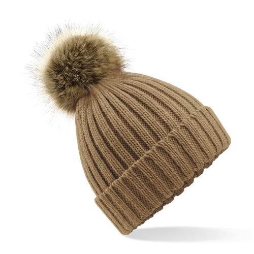 Bonnet Épais Unisexe à Pompon Amovible - Personnalisable