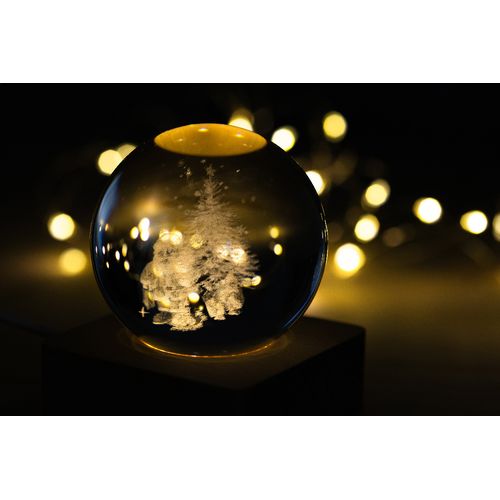 Globe lumineux de Noël Borealis