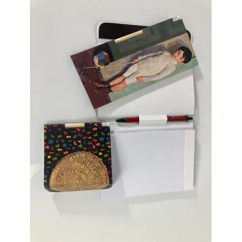 Bloc-notes magnétique personnalisé avec crayon inclus