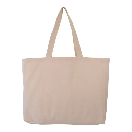 Sac Cabas Coton 220g Format Paysage Personnalisable - Écru