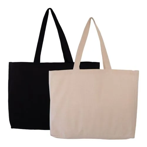 Sac Cabas Coton 220g Format Paysage Personnalisable - Écru