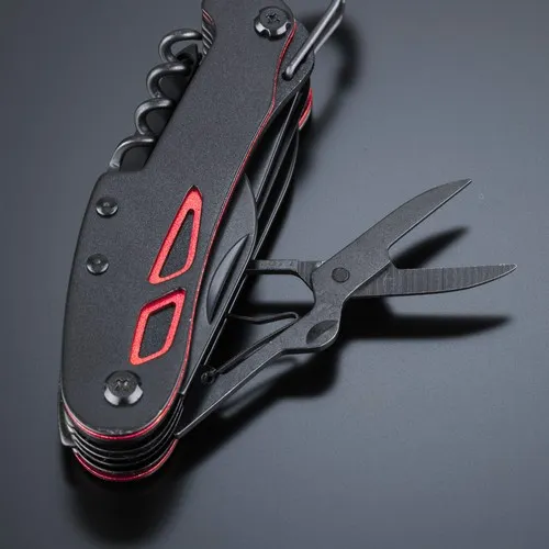 Couteau Multifonctions Titane Personnalisable - 11 Outils Intégrés