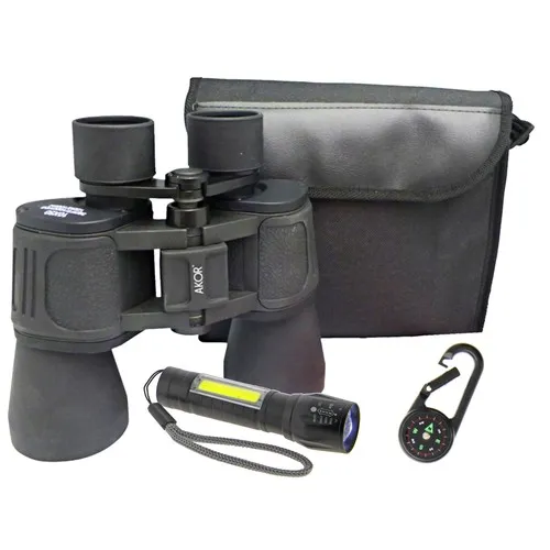 JUMELLES 10X50, RÉGLAGE FACILE ET PRÉCIS PAR BALANCIER