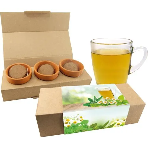 Kit de Culture Thé Aromatique Personnalisable - 3 Variétés