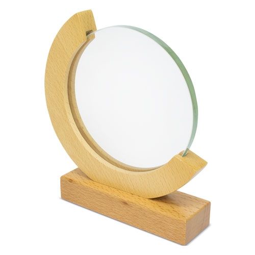 Trophée Personnalisable Globo avec Étui Luxe - Sérigraphie