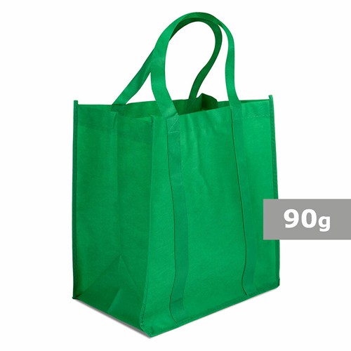 Sac Shopping Personnalisable avec Fond Renforcé - Non-Tissé 90g