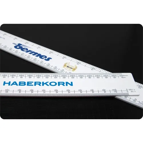 Règle Publicitaire Personnalisable 2mm - Échelle Double Face