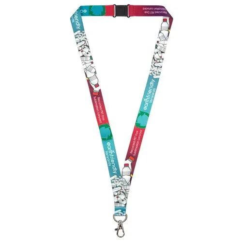 Lanyard Recyclé PET 20mm - Impression Quadri Personnalisable