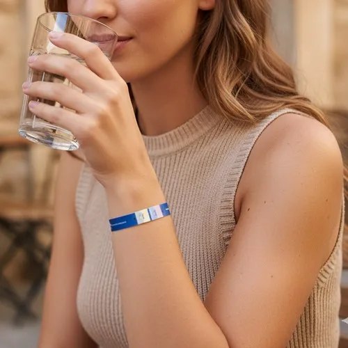 Bracelet Détecteur GHB & Kétamine Personnalisé - Fabrication Française