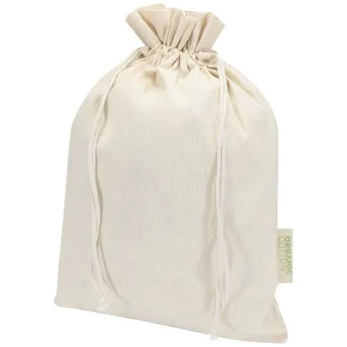 Sac Cadeau Bio OCS Coton 140g/m² 15x10cm - Personnalisable