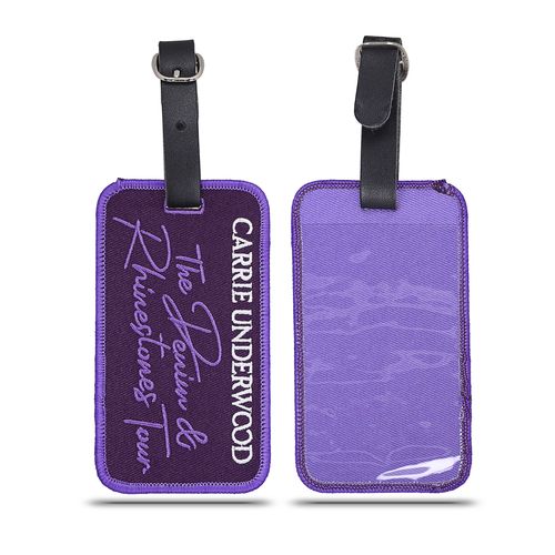 Étiquette Bagage PVC Flex Personnalisable - Impression Quadri