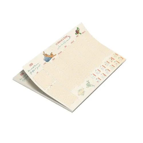 Sous-main publicitaire 2026 Jean de la Fontaine personnalisable